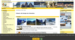Desktop Screenshot of comune.dobbiaco.bz.it